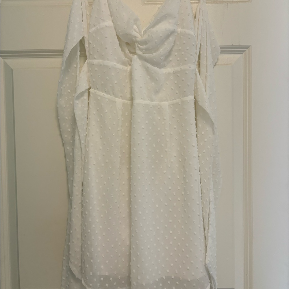 Lucy in the Sky white bow dress